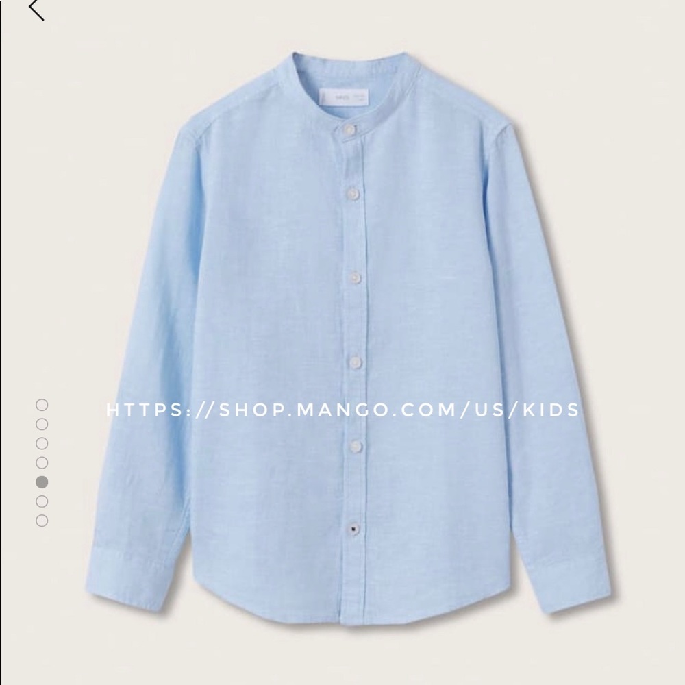 COPY - Linen Blend Shirt Size 5